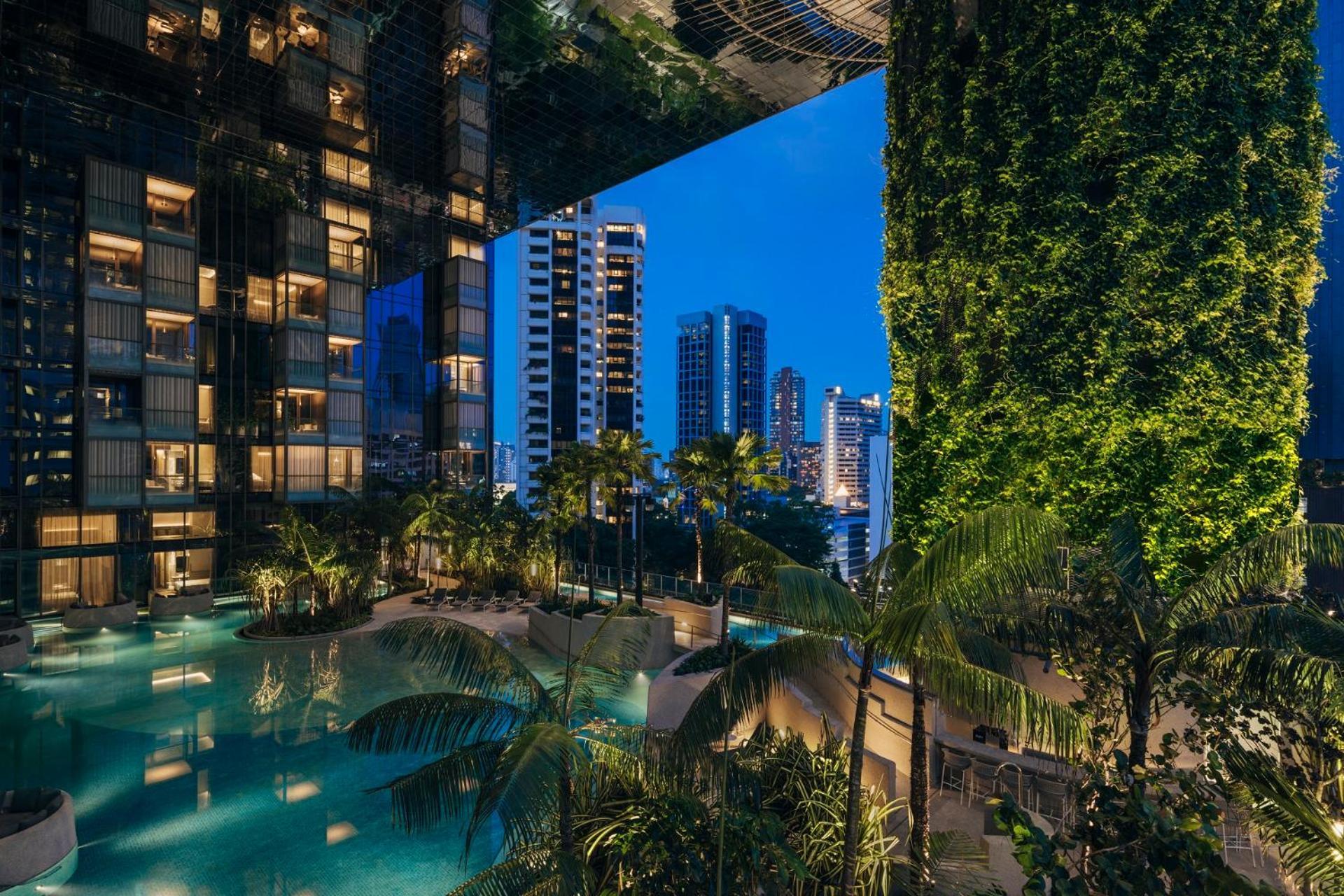 Pan Pacific Orchard Hotel Singapore Bagian luar foto